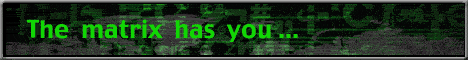 The matrix has you ad